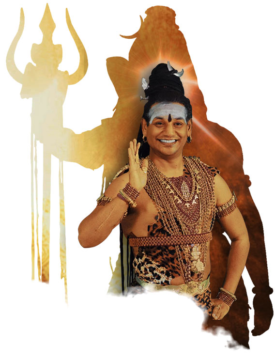 His Divine Holiness Paramahamsa Nithyananda - in Shiva Avatar